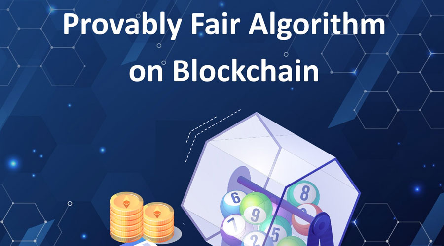 An infographic explaining the process of how Provably Fair technology uses server and client seeds to ensure game fairness.